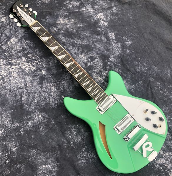 6 strings rickenback guitar sea foam green 2 pickups ricken electric-guitar semi hollow body ric guitarra with barbecue pickup
6 strings rickenback guitar sea foam green 2 pickups ricken electric-guitar semi hollow body ric guitarra with barbecue pickup