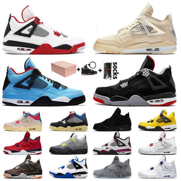 2021 starfish with box jumpman 4 fire red travis 4s women mens basketball shoes sail bred black cat union guava ice trainers sneakers
2021 starfish with box jumpman 4 fire red travis 4s women mens basketball shoes sail bred black cat union guava ice trainers sneakers