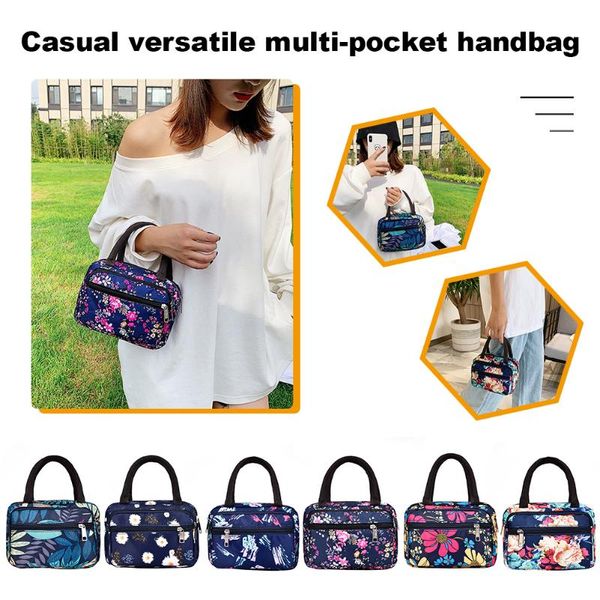 storage bags simple canvas handbag women floral printed shopping lunch box lady portable travel multi pocket totes
storage bags simple canvas handbag women floral printed shopping lunch box lady portable travel multi pocket totes