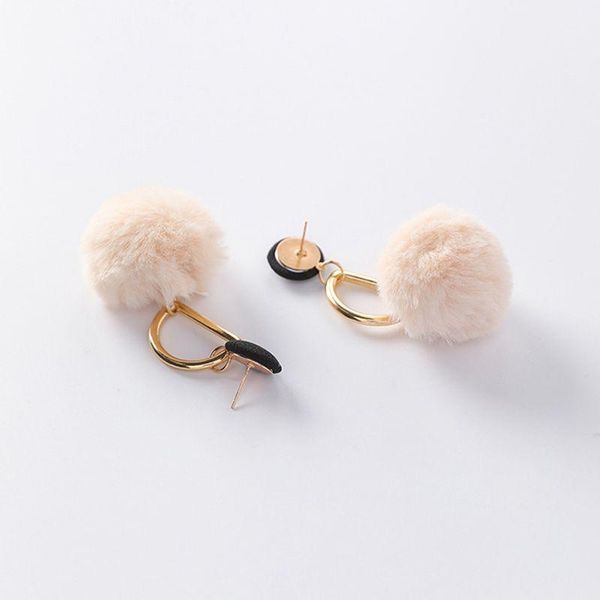 style metal pierced letters geometric earrings women's personality fashionable hair ball ear jewelry pompom pendant a2208 dangle & chan, Silver
style metal pierced letters geometric earrings women's personality fashionable hair ball ear jewelry pompom pendant a2208 dangle & chan, Silver