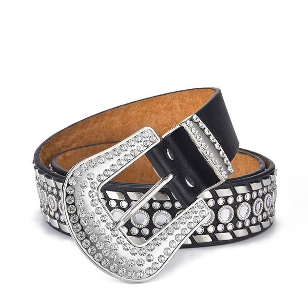 belts 2021 women belt fashion jeans waistband rivet rhinestone inlaid luxury designer punk rock ladies all-match wide waist, Black;brown
belts 2021 women belt fashion jeans waistband rivet rhinestone inlaid luxury designer punk rock ladies all-match wide waist, Black;brown