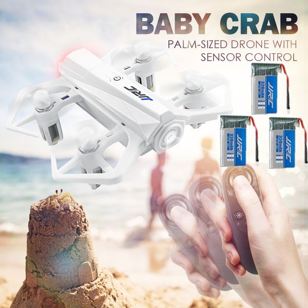 

2019 new 2.4g mini baby crab rc drone gravity sensor altitude hold headless mode rc quadcopter rc helicopter for children vs h37