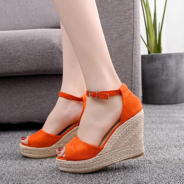 dress shoes plus size summer sandals woman 2021 casual wedge bohemian style fish mouth platform high heels, Black
dress shoes plus size summer sandals woman 2021 casual wedge bohemian style fish mouth platform high heels, Black