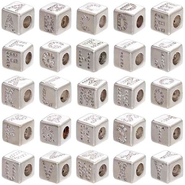 large hole cube loose spacer beads initial alphabet letter for women diy charm bangle bracelet cz cubic zirconia jewelry finding
large hole cube loose spacer beads initial alphabet letter for women diy charm bangle bracelet cz cubic zirconia jewelry finding