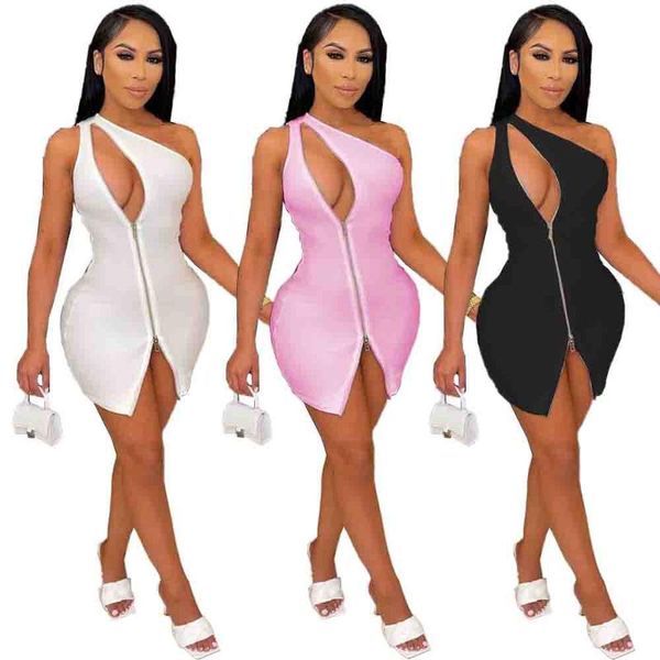 casual dresses hollow out zipper slit hem mini dress for women 2021 elegant off one shoulder bodycon club party clothing robe, Black;gray
casual dresses hollow out zipper slit hem mini dress for women 2021 elegant off one shoulder bodycon club party clothing robe, Black;gray