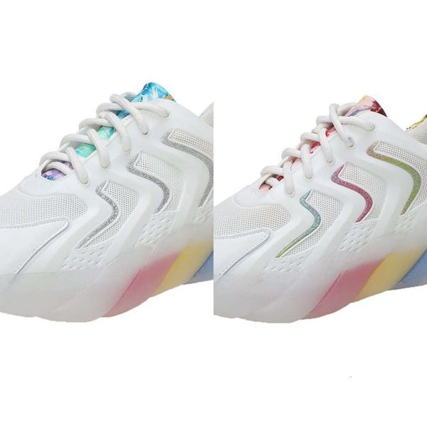 Casual shoes Rainbow bottomed daddy shoes women's 2021 spring new colorful high school heel leisure sports with thick bottoms N8LD LHNP, Silver
Casual shoes Rainbow bottomed daddy shoes women's 2021 spring new colorful high school heel leisure sports with thick bottoms N8LD LHNP, Silver