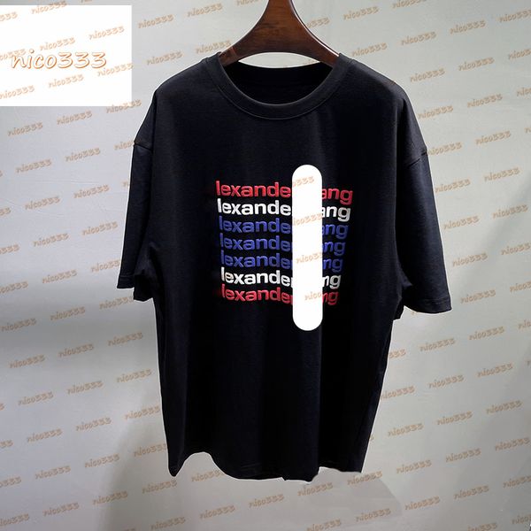 21ss aw king arranges colored letters alexander tee logo printing t-shirt loose cotton men and women couples short-sleeved tide, White;black
21ss aw king arranges colored letters alexander tee logo printing t-shirt loose cotton men and women couples short-sleeved tide, White;black