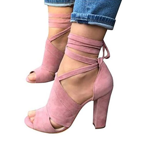 ladies lace up sandal female summer chunky high heel women ankle strap shoes sandals open toe pumps gladiator zapatos mujer, Black
ladies lace up sandal female summer chunky high heel women ankle strap shoes sandals open toe pumps gladiator zapatos mujer, Black