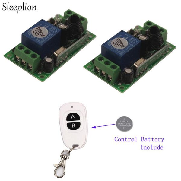 smart home control sleeplion 12v 10a 1ch switch remote 433mhz/315mhz universal 1/2/3 transmitter 2 receiver
smart home control sleeplion 12v 10a 1ch switch remote 433mhz/315mhz universal 1/2/3 transmitter 2 receiver