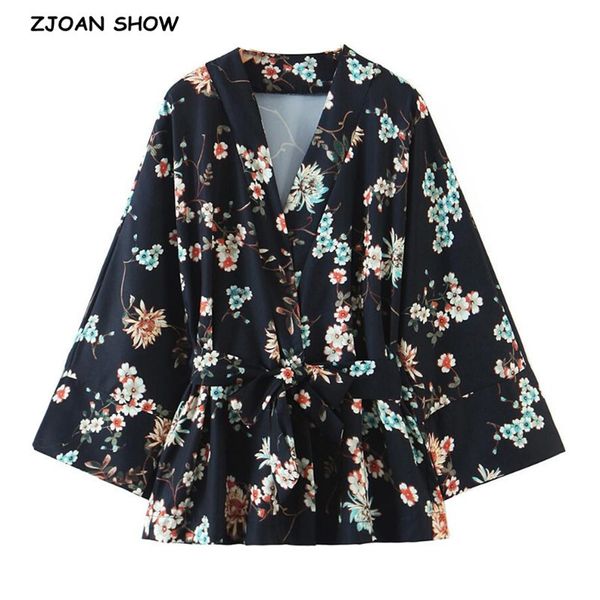 women's blouses & shirts 2021 bohemian women black flower print kimono shirt holiday beach tide bow sashes mid long cardigan chiff, White
women's blouses & shirts 2021 bohemian women black flower print kimono shirt holiday beach tide bow sashes mid long cardigan chiff, White