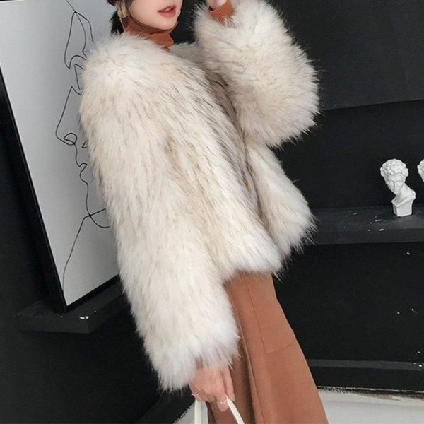 women's fur & faux winter thickened warm furry coat eco fabric coats china vest bear jacket ponchos and capes tunic outerwear, Black
women's fur & faux winter thickened warm furry coat eco fabric coats china vest bear jacket ponchos and capes tunic outerwear, Black