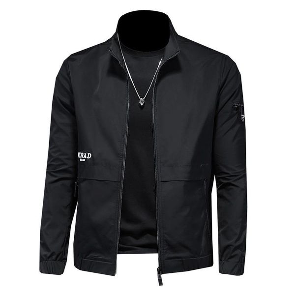 men's jackets 2021 autumn male personality embroidered standard slim baseball collar jacket loose casual black youth, Black;brown
men's jackets 2021 autumn male personality embroidered standard slim baseball collar jacket loose casual black youth, Black;brown