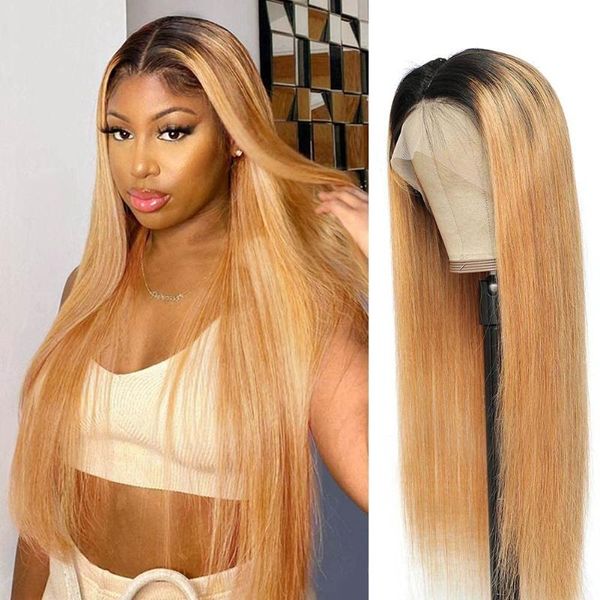 lace wigs 13x6 straight front wig pre plucked bleached for women 1bt27 ombre blonde remy brazilian human hair 250% density 32 in, Black;brown
lace wigs 13x6 straight front wig pre plucked bleached for women 1bt27 ombre blonde remy brazilian human hair 250% density 32 in, Black;brown