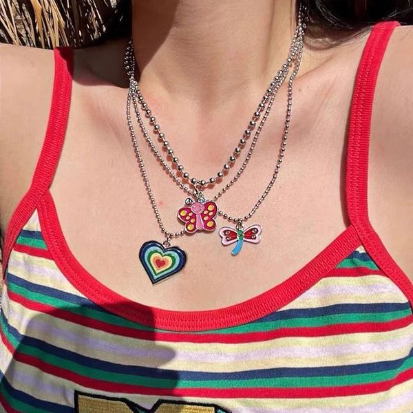 punk silver color heart choker necklace for women men gothic butterfly bead chain necklaces korean jewelry gifts
punk silver color heart choker necklace for women men gothic butterfly bead chain necklaces korean jewelry gifts