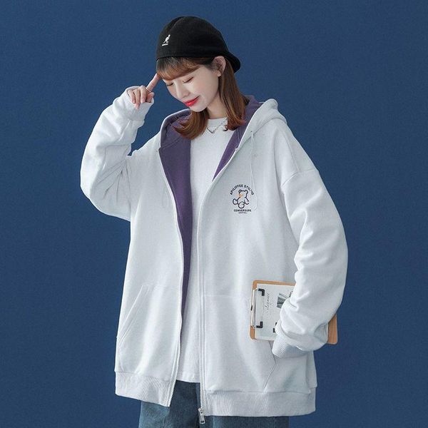 men's jackets spring autumn cardigan for women men loose oversized high street niche trend solid color hooded jacket versatile clothes, Black;brown
men's jackets spring autumn cardigan for women men loose oversized high street niche trend solid color hooded jacket versatile clothes, Black;brown