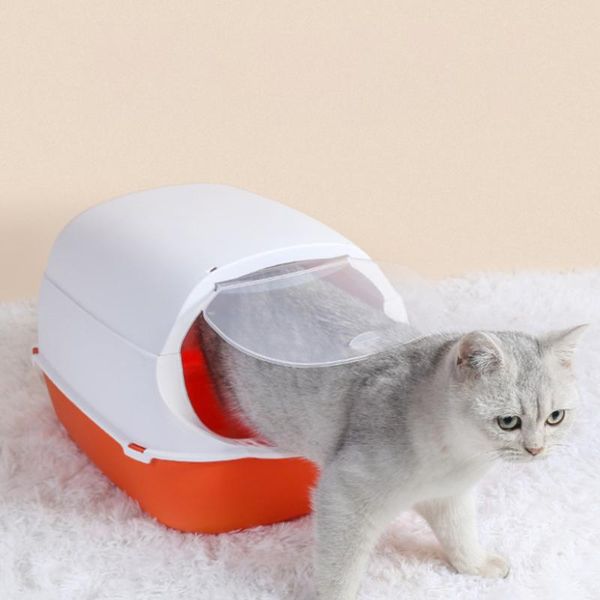 other cat supplies fully enclosed litter box splash-proof clean hygienic and easy to toilet collapsible
other cat supplies fully enclosed litter box splash-proof clean hygienic and easy to toilet collapsible