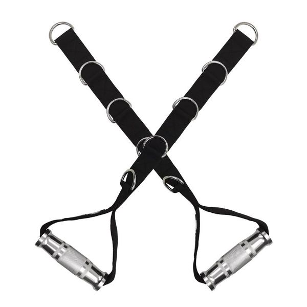 accessories fitness adjustable metal gym handle with 5 d-rings anti-slip grip for home cable machine lifting pulling workout stirrup
accessories fitness adjustable metal gym handle with 5 d-rings anti-slip grip for home cable machine lifting pulling workout stirrup