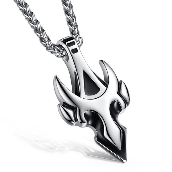 trend men's chain euramerican style length 55cm necklace men black stainless steel jewelry pendant tx necklaces, Silver
trend men's chain euramerican style length 55cm necklace men black stainless steel jewelry pendant tx necklaces, Silver