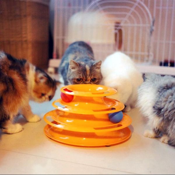 three layers intelligence kitten toys crazy amusement petstages tower of tracks cat toy creative products for cats
three layers intelligence kitten toys crazy amusement petstages tower of tracks cat toy creative products for cats