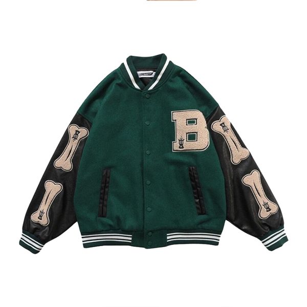 men's jackets shaggy patchwork bomber jacket, vintage woolen baseball bone spine, hip hop, loose, street unisex, harajuku streetwear qu, Black;brown
men's jackets shaggy patchwork bomber jacket, vintage woolen baseball bone spine, hip hop, loose, street unisex, harajuku streetwear qu, Black;brown