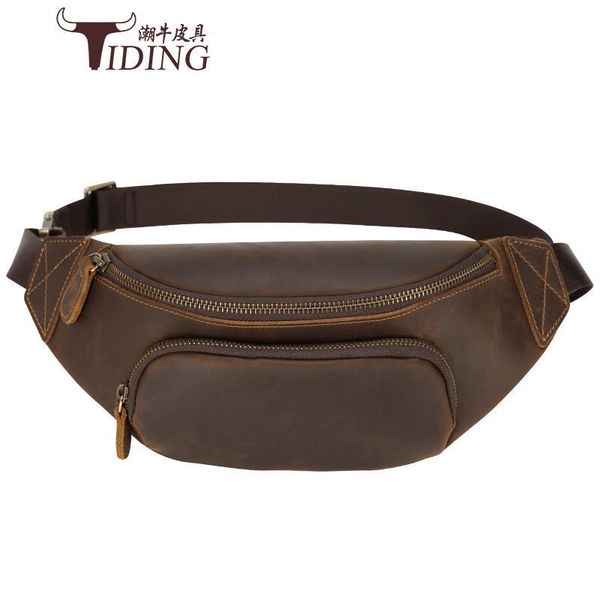 waistbags packs luggage ins men's leather one shoulder messenger head leather chest crazy horse leisure waist bags
waistbags packs luggage ins men's leather one shoulder messenger head leather chest crazy horse leisure waist bags