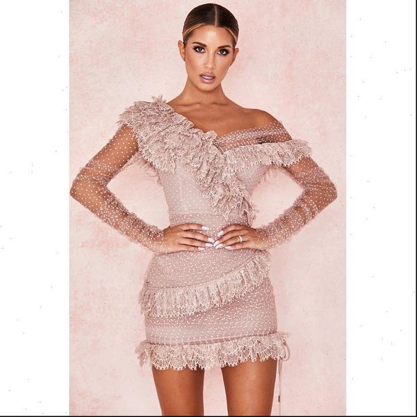 women dresses summer bandage mini pink dress v neck slim long sleeve elegant lace bodycon party vestidos, Black;gray
women dresses summer bandage mini pink dress v neck slim long sleeve elegant lace bodycon party vestidos, Black;gray