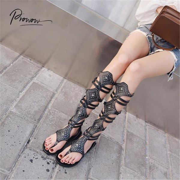 prowow fashion style spring summer black gold women gladiator sandals metal studded back zip boot casual shoes woman
prowow fashion style spring summer black gold women gladiator sandals metal studded back zip boot casual shoes woman