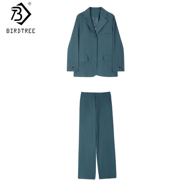 single button women suits autumn 2 pcs set chic solid blazers+cropped pants formal notched sets all match s08709k 210419, White
single button women suits autumn 2 pcs set chic solid blazers+cropped pants formal notched sets all match s08709k 210419, White