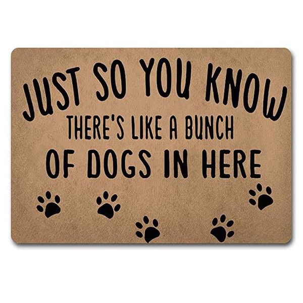 carpets mats funny welcome door mat just so you know there's like lot of dogs in here anti-slip home decor gift m
carpets mats funny welcome door mat just so you know there's like lot of dogs in here anti-slip home decor gift m