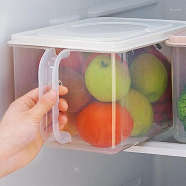 storage bottles & jars household sealed refrigerator box large capacity transparent kitchen food boxes handle rice multigrain crispers
storage bottles & jars household sealed refrigerator box large capacity transparent kitchen food boxes handle rice multigrain crispers
