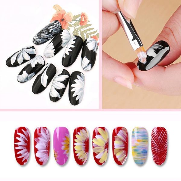nail brushes 8pcs art brush design tip painting drawing carving dotting pen builder flatfan liner gel uv polish tools manicure, Yellow
nail brushes 8pcs art brush design tip painting drawing carving dotting pen builder flatfan liner gel uv polish tools manicure, Yellow