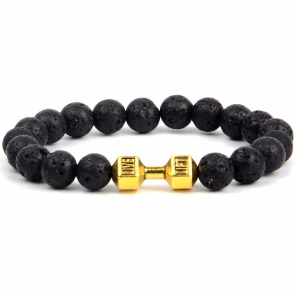 beaded, strands wholesale golds dumbbell bracelets & bangles for women men jewelry classic charm handmande beaded adjustable bileklik, Black
beaded, strands wholesale golds dumbbell bracelets & bangles for women men jewelry classic charm handmande beaded adjustable bileklik, Black