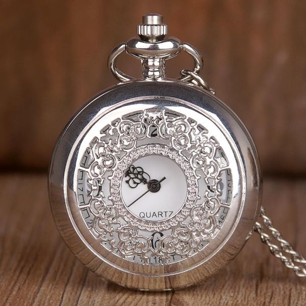 pocket watches silver hollow quartz watch lady necklace analog accessory pendant brand selling, Slivery;golden
pocket watches silver hollow quartz watch lady necklace analog accessory pendant brand selling, Slivery;golden