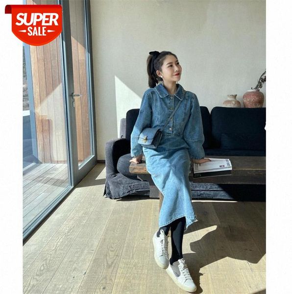 a little retro, bit ridiculous, three-dimensional denim dress, doll collar, high waist, long skirt, women #ji0m, Black;gray
a little retro, bit ridiculous, three-dimensional denim dress, doll collar, high waist, long skirt, women #ji0m, Black;gray