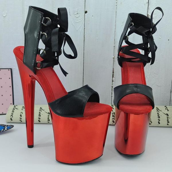 leecabe designs 20cm shinny red color pole dance sandals lady shoe high heel platform shoes, Black
leecabe designs 20cm shinny red color pole dance sandals lady shoe high heel platform shoes, Black