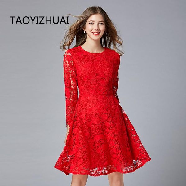 brand plus size christmas dresses women hollow out crochet lace floral party red high waist dress casual, Black;gray
brand plus size christmas dresses women hollow out crochet lace floral party red high waist dress casual, Black;gray