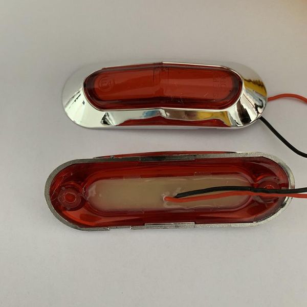 2pcs 12v/24v general led side marker lights external warning tail light auto trailer truck lamps yellow red color interior decorations
2pcs 12v/24v general led side marker lights external warning tail light auto trailer truck lamps yellow red color interior decorations