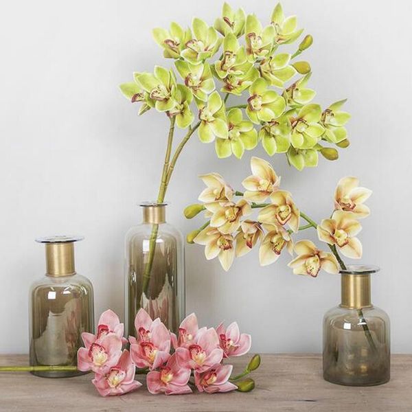 artificial cymbidium flower ornaments plant leaves wedding valentine's day gifts antique home decor decorative flowers & wreaths
artificial cymbidium flower ornaments plant leaves wedding valentine's day gifts antique home decor decorative flowers & wreaths