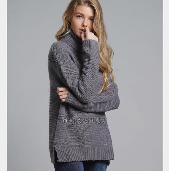 women's sweaters 2021 autumn winter knitwear solid color large size ol commuter turtleneck sweater, White;black
women's sweaters 2021 autumn winter knitwear solid color large size ol commuter turtleneck sweater, White;black