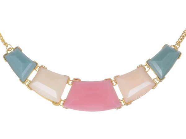 chokers golden tone contemporary multicoloured rectangular bead fashion necklace, Golden;silver
chokers golden tone contemporary multicoloured rectangular bead fashion necklace, Golden;silver