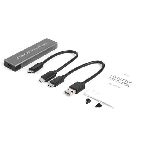 hubs aluminum m.2 nvme and sata ngff enclosure dual protocol gen 2 usb 3.1 ssd external hard disk drive adapter hdd uasp
hubs aluminum m.2 nvme and sata ngff enclosure dual protocol gen 2 usb 3.1 ssd external hard disk drive adapter hdd uasp