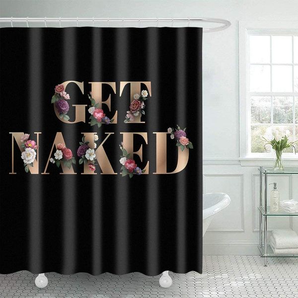 funny cute get naked shower curtain elegant floral 3d letter font luxury modern black background bath curtains with hooks
funny cute get naked shower curtain elegant floral 3d letter font luxury modern black background bath curtains with hooks