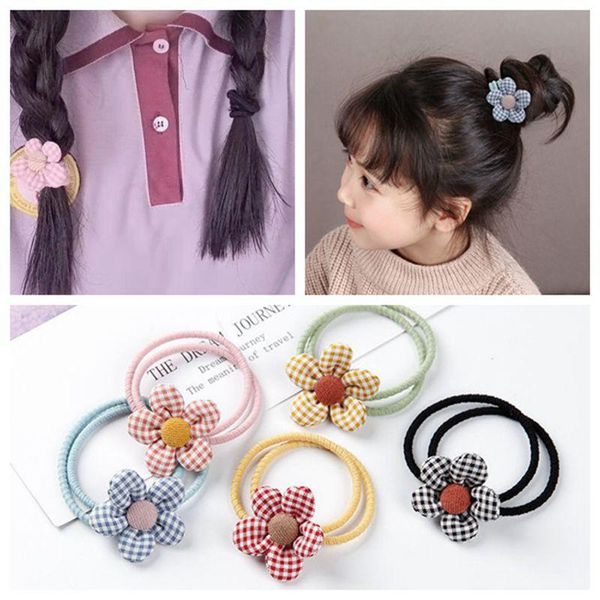 hair accessories circle rope girls lovely rubber band simple flower plaid, Slivery;white
hair accessories circle rope girls lovely rubber band simple flower plaid, Slivery;white