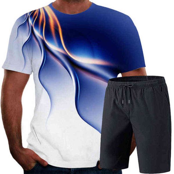 2 pieces clothing men casual oversized t-shirt+pants 3d print men's sets camidas de hombre male outfit trouser suit with shorts, Gray
2 pieces clothing men casual oversized t-shirt+pants 3d print men's sets camidas de hombre male outfit trouser suit with shorts, Gray