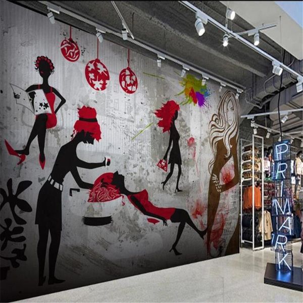 wallpapers milofi hair salon beauty retro silhouette tooling background wall paper mural
wallpapers milofi hair salon beauty retro silhouette tooling background wall paper mural