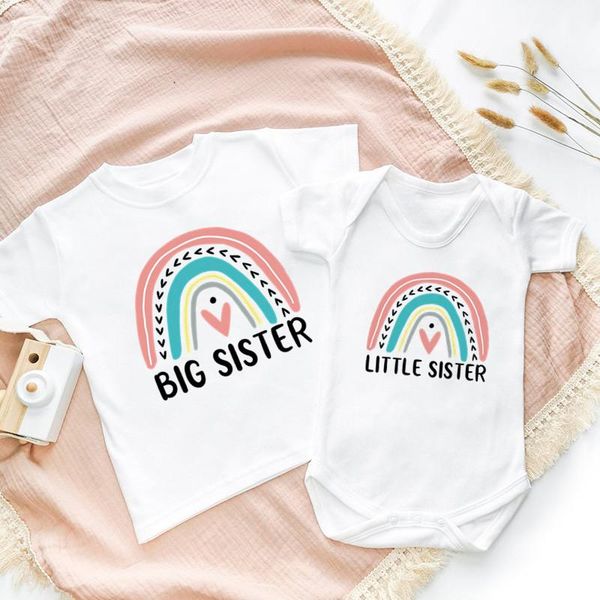 family matching outfits big sister little sibling cute rainbow kids t shirt baby bodysuit jumpsuit funny girls clothes, Blue
family matching outfits big sister little sibling cute rainbow kids t shirt baby bodysuit jumpsuit funny girls clothes, Blue