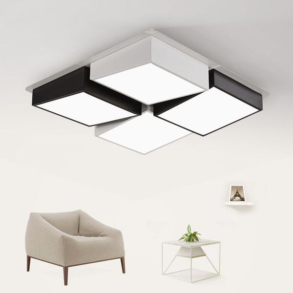 ceiling lights novel black and white cube lamp square hall light led iron acrylic material living room modern home lighting
ceiling lights novel black and white cube lamp square hall light led iron acrylic material living room modern home lighting