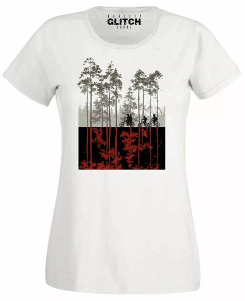 losing the will women's t-shirt hawkins america tv netflix, White;black