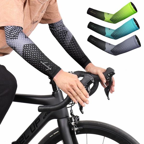 pair arm sleeves bicycle uv protection running cycling warmer fitness armguards elbow & knee pads, Black;gray
pair arm sleeves bicycle uv protection running cycling warmer fitness armguards elbow & knee pads, Black;gray