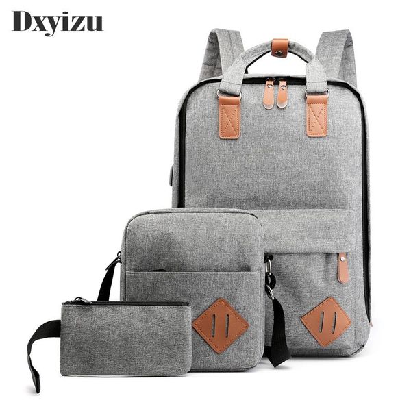 backpack oxford travel shoulder bag men's female mochila 3pcs women's set lapschoolbag for teenage girls
backpack oxford travel shoulder bag men's female mochila 3pcs women's set lapschoolbag for teenage girls